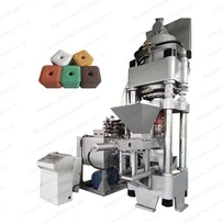 Машина за пресоване на солен блок