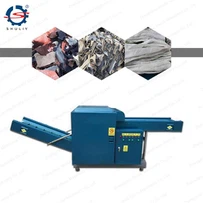 Машина за рязане на отпадъчен текстил