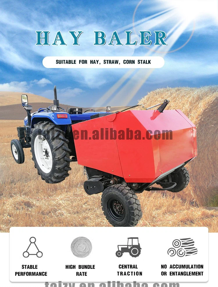 Small Round Baler For 40 Hp Tractor Small Round Baler For 40 Hp Tractor