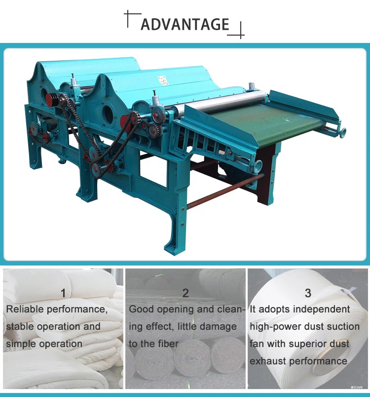 cotton hard waste opening machine cotton hard waste opening machine